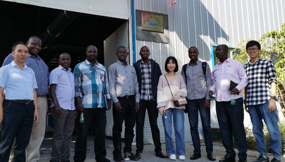 corporate visit for solar energy generation