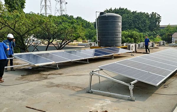 Proyecto Hotel 30kw en Indonesia