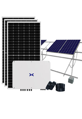 Sistema de energía solar en red