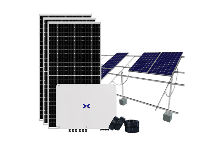 Sistema de energía solar en red