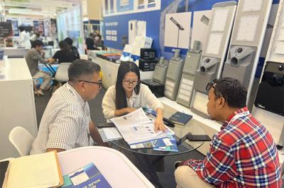 Anern participó en la 29a 2023 Internacional de Nueva Energía Enlit Asia