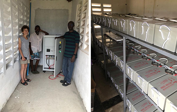 Tanzania instaló el sistema de energía de la batería 50kw