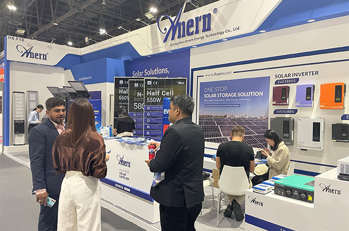 Anern participó en la exposición de electricidad de alto perfil en Oriente Medio (MEE)