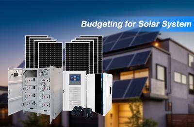 Presupuesto para un sistema solar fuera de la red de 30kW: lo que necesita saber