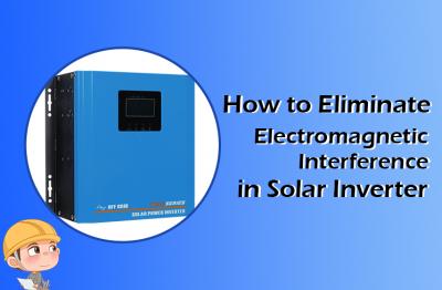 ¿Cómo eliminar la interferencia electromagnética en el inversor solar?