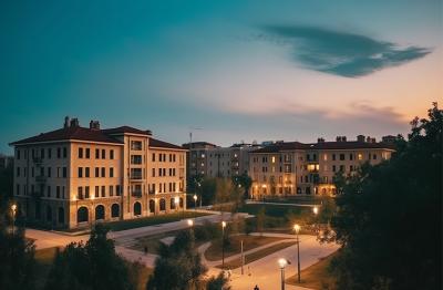 Iluminación de espacios educativos: farolas solares todo en uno al por mayor para campus escolares