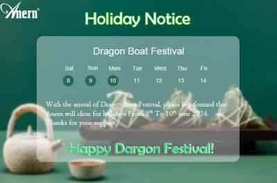 Aviso de vacaciones Dragon Boat Festival
