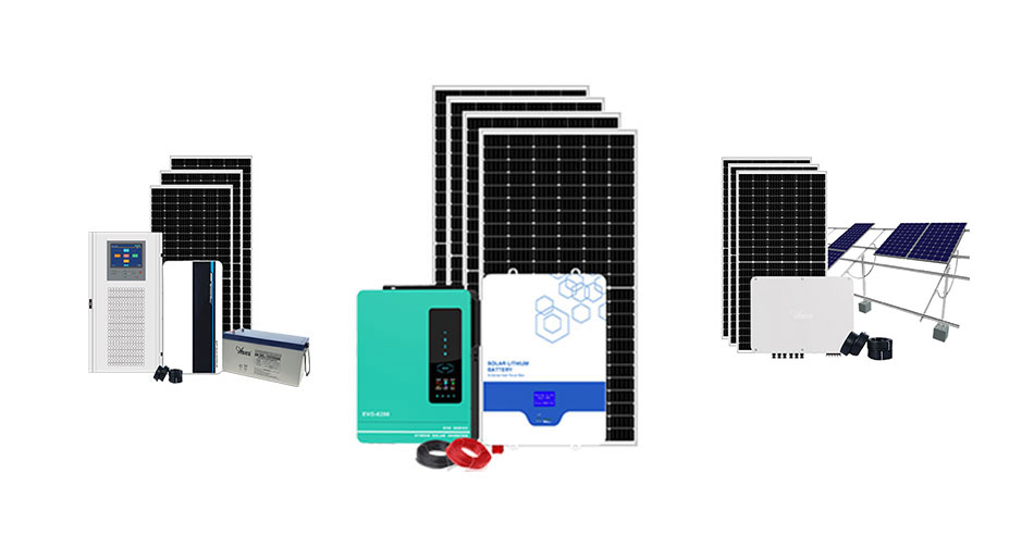 Sistema solar de rejilla apagado/encendido