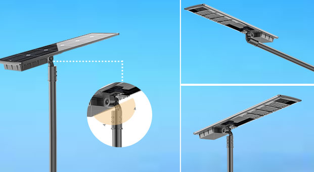 Ventajas de la luz de calle solar de la batería Lifepo4 ajustable todo en uno (AN-SLZ2)