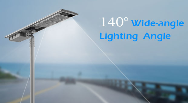 Ventajas de la luz de calle solar de la batería Lifepo4 ajustable todo en uno (AN-SLZ2)