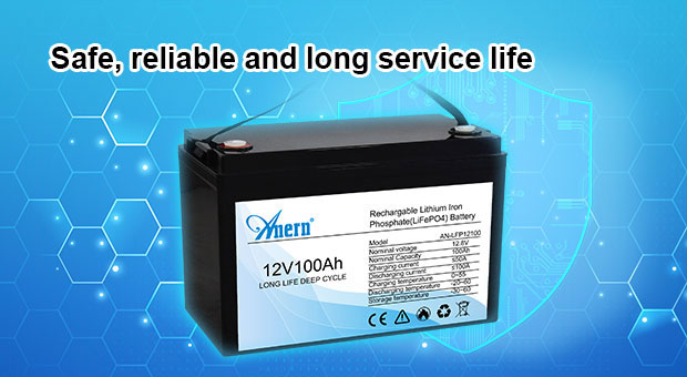 Ventajas de la batería de litio de la serie AN-LFP 12.8V100AH
