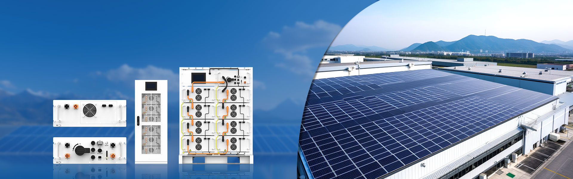 Almacenamiento de batería solar comercial Anern