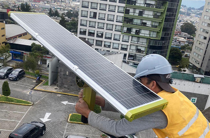 Lámpara solar todo en uno: una nueva opción en energía verde