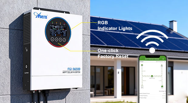 Ventajas de los inversores solares de la serie AN-FGI-S AN-FGI-S5000/6500/12000