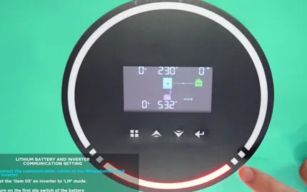 Tutorial de configuración del inversor Anern EVO y la batería de litio N
