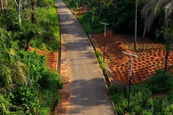 Tecnología de farolas solares