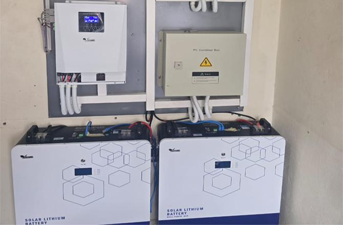 Proyecto de Sistema de Energía Solar de Anern Zambia