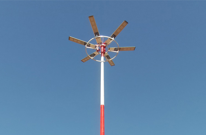 Actualización de iluminación solar para corredor de postes de 20 m en Kenia con Anern SLV 150W