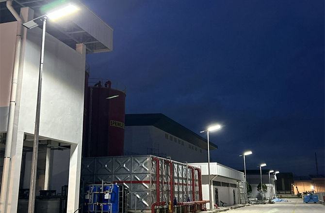 Anern SLZ‑80W Farolas Solares en Proyecto de Alumbrado de Áreas Públicas en Malasia