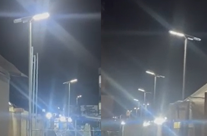 Anern 23 conjuntos de farolas solares SLV‑80W en el proyecto de iluminación comunitaria de Nigeria
