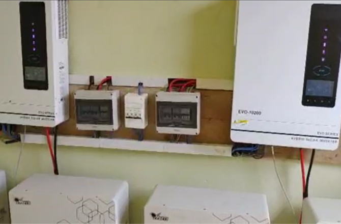 Despliegue del sistema fuera de red de 10.2kW de Anern en Chad