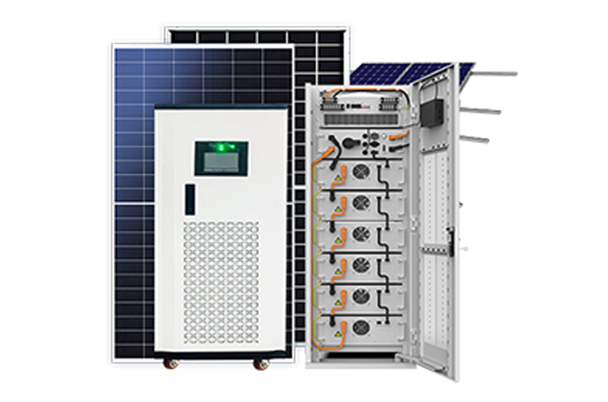 Sistema Solar con Inversor Fuera de Red de 30-100KW
