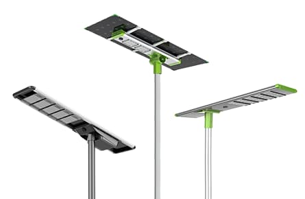Farola solar de diseño óptimo