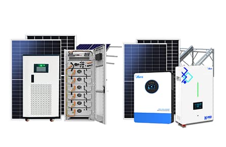 Sistema solar fuera de red/en red
