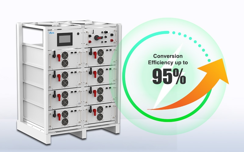 Ventajas de la batería de litio de alta tensión comercial de 114KWH 50KW