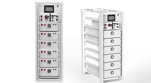 Batería de litio comercial de alto voltaje de 60KWH y 30KW